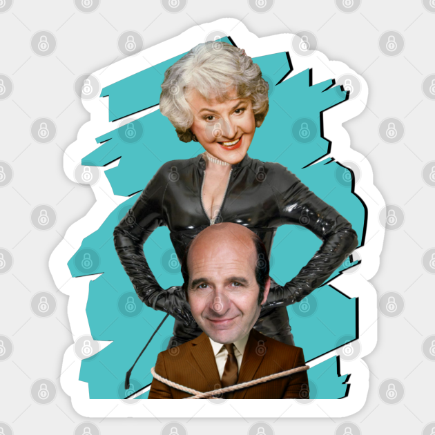 Golden Girls Dorothy and Stan Golden Girls Sticker TeePublic